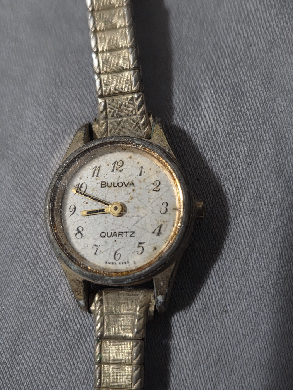 Bulova Women's Gold-Tone Quartz Watch - Gold/White